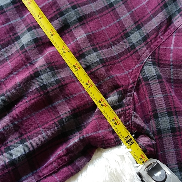 Penguin Plaid Wine Classic Fit Shirt Sz XL - Picture 9 of 9